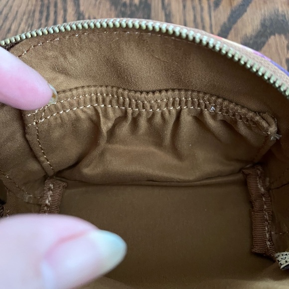 Colorful Floral Cosmetic Pouch - Picture 5 of 7